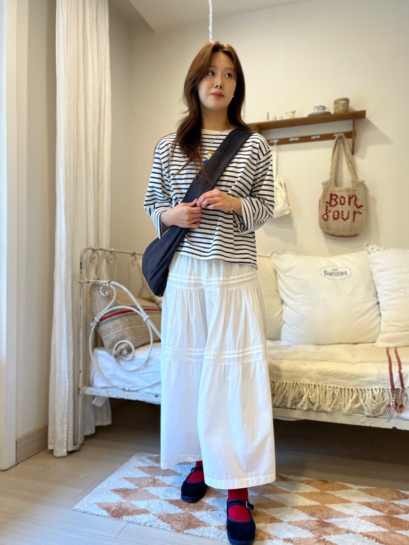 AT NOTE韓國直郵㊣女裝新款推薦25春夏熱賣時尚休閑人氣長裙AT NOTE長裙