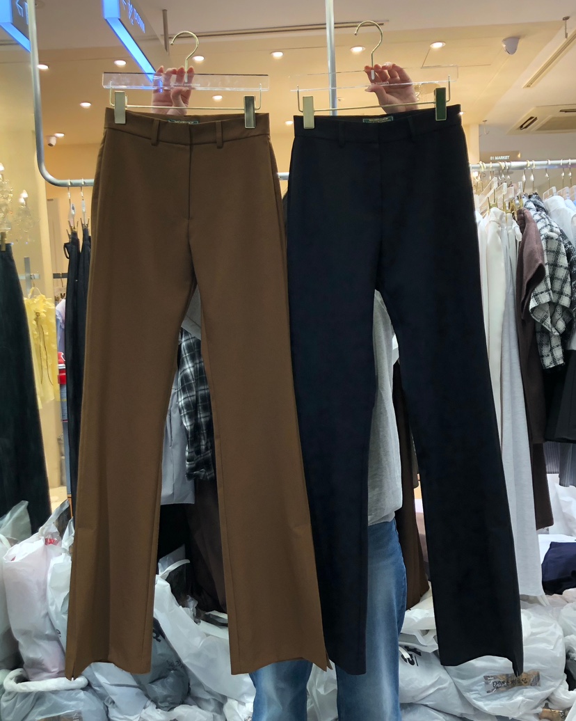 WORK SHOP韓國直郵㊣東大門實拍女裝新款時尚推薦人氣休閑褲Work_shop休閑褲