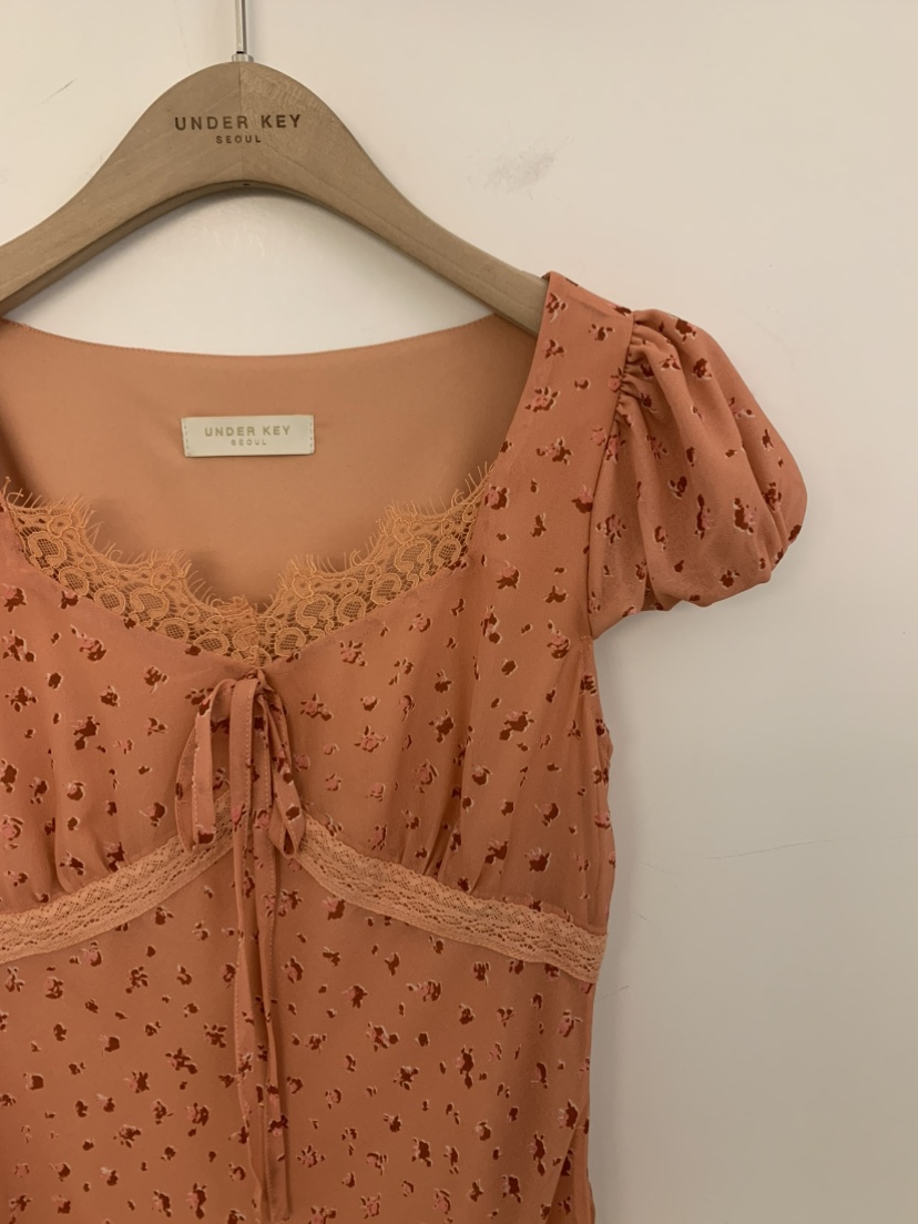 UNDER KEY韓國直郵㊣東大門實拍女裝新品休閑熱賣25春夏連衣裙UNDER KEY連衣裙