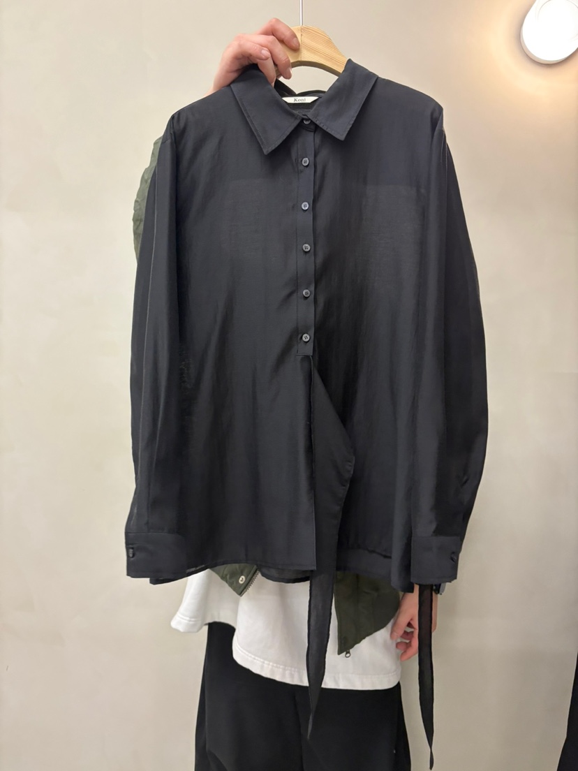 KONI韓國直郵㊣女裝新品人氣25春夏推薦休閑時尚襯衫蕾絲衫KONI襯衫/蕾絲衫圖色4