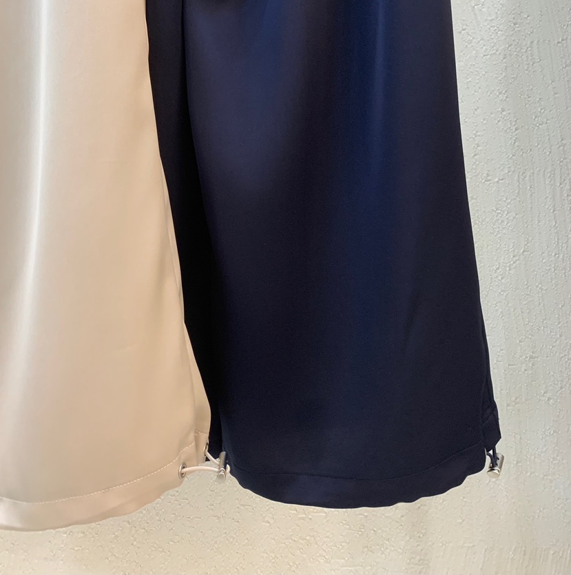 LIGHT AND SALT韓國直郵㊣女裝新款推薦休閑褲工裝褲緞面LIGHT AND SALT休閑褲