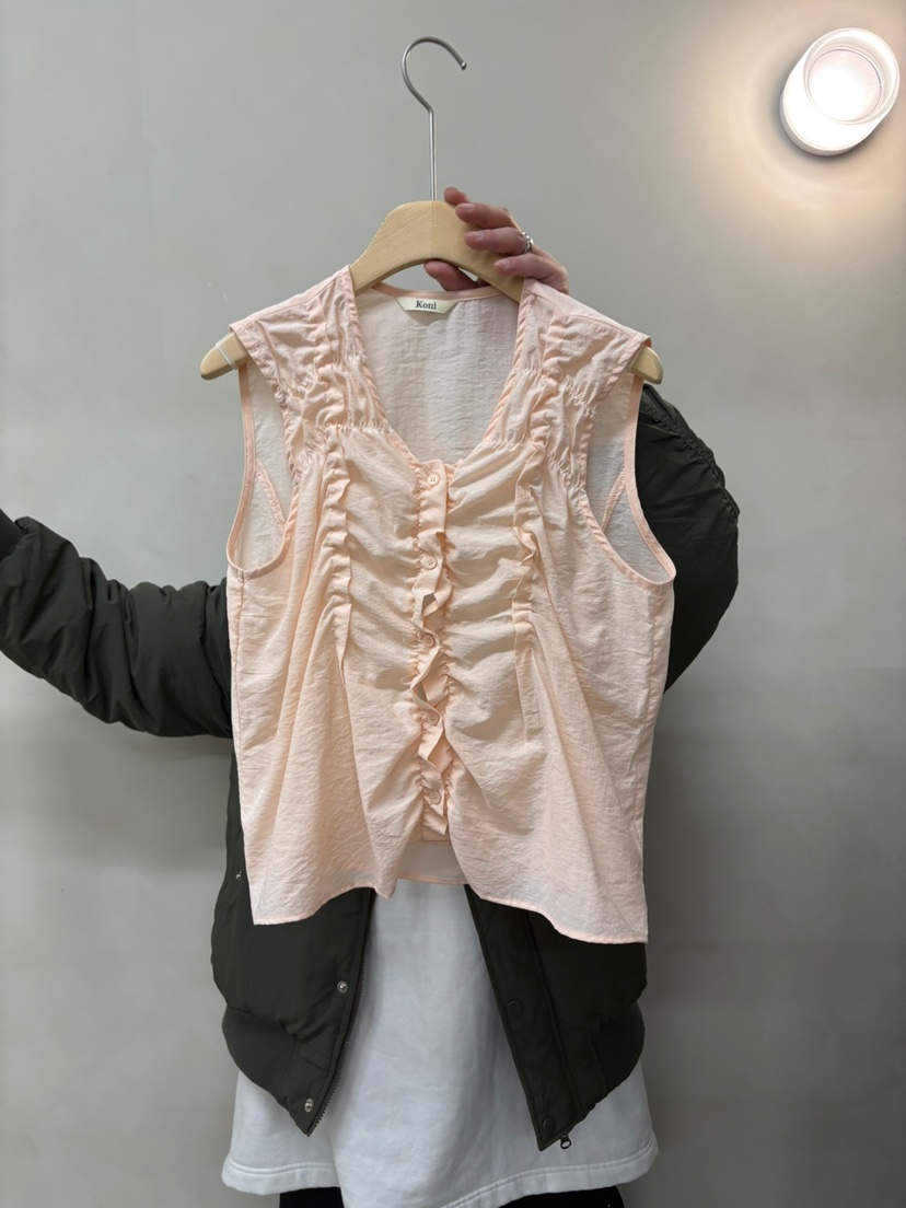KONI直郵韓國代購㊣女裝新品25春夏熱賣人氣時尚襯衫蕾絲衫KONI襯衫/蕾絲衫圖色3
