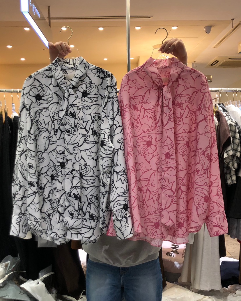 WORK SHOP韓國直郵㊣東大門實拍女裝新品時尚推薦襯衫蕾絲衫Work_shop襯衫/蕾絲衫