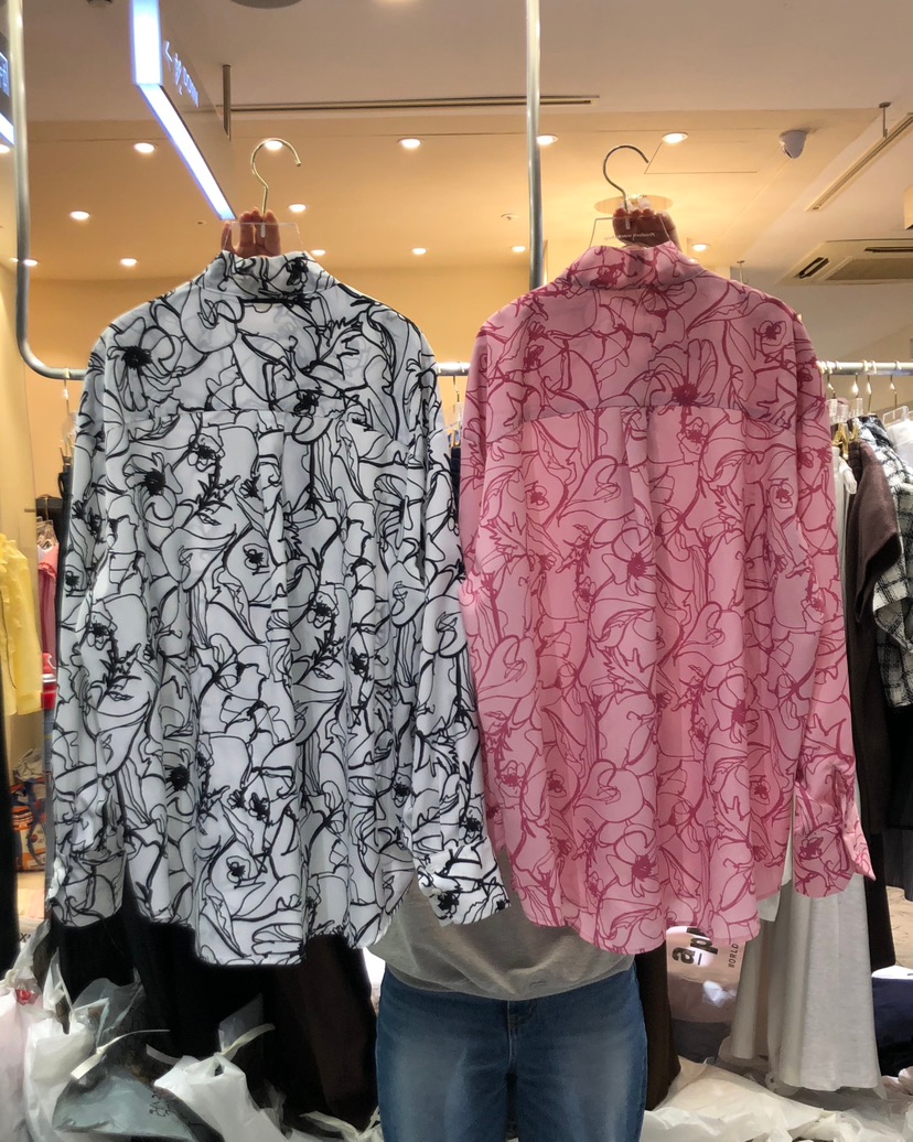 WORK SHOP韓國直郵㊣東大門實拍女裝新品時尚推薦襯衫蕾絲衫Work_shop襯衫/蕾絲衫
