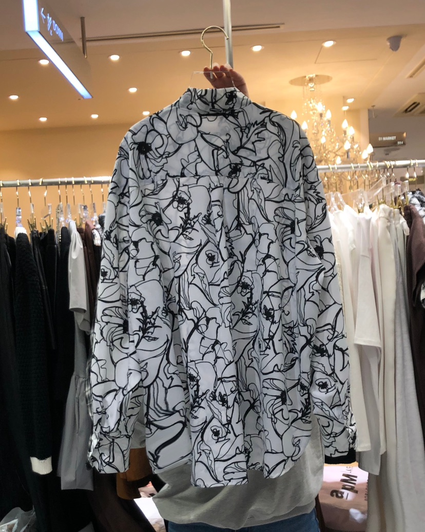 WORK SHOP韓國直郵㊣東大門實拍女裝新品時尚推薦襯衫蕾絲衫Work_shop襯衫/蕾絲衫