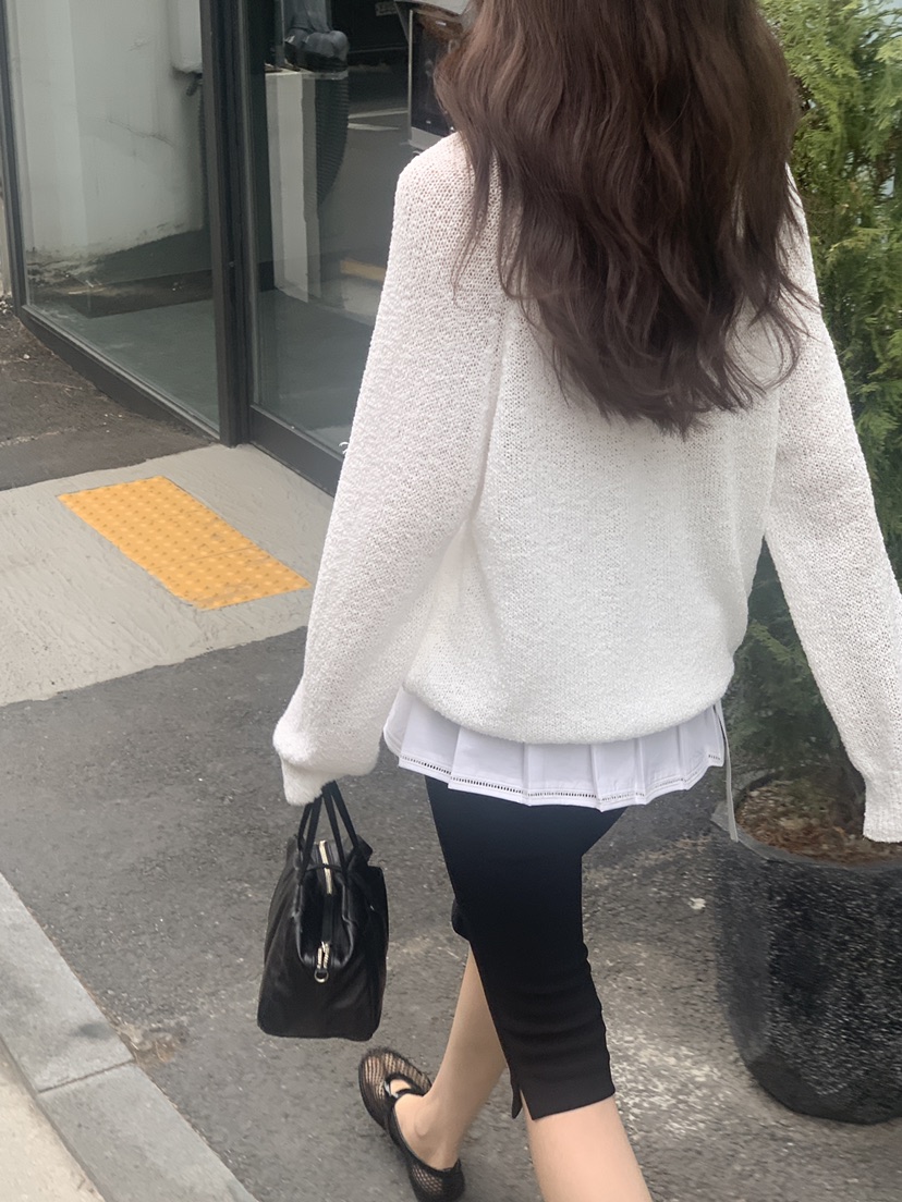 LOGARDEN韓國㊣直郵東大門代購女裝新品人氣時尚推薦針織衫LO GARDEN針織衫