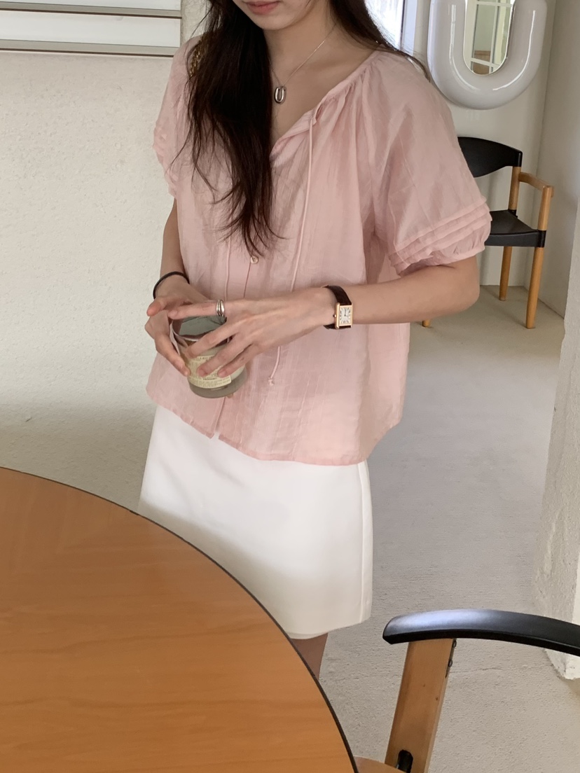 BAKING POWDER韓國直郵㊣東大門實拍女裝新款人氣襯衫蕾絲衫BAKING POWDER襯衫/蕾絲衫