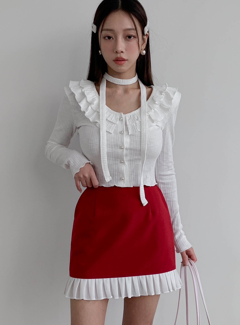 SLIT韓國㊣直郵東大門代購女裝新款熱賣時尚推薦人氣25春夏短裙SLIT短裙