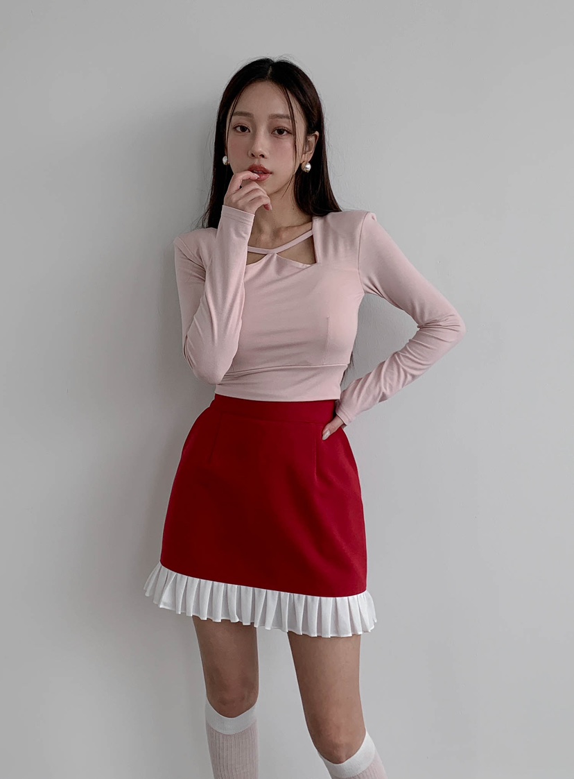 SLIT韓國㊣直郵東大門代購女裝新款熱賣時尚推薦人氣25春夏短裙SLIT短裙