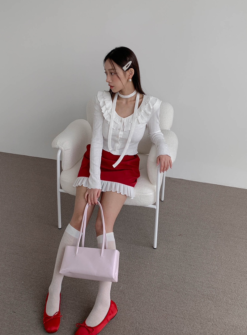 SLIT韓國㊣直郵東大門代購女裝新款熱賣時尚推薦人氣25春夏短裙SLIT短裙