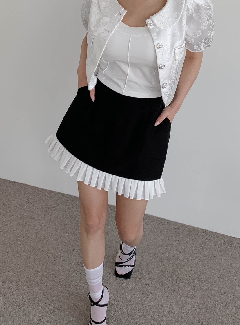 SLIT韓國㊣直郵東大門代購女裝新款熱賣時尚推薦人氣25春夏短裙SLIT短裙