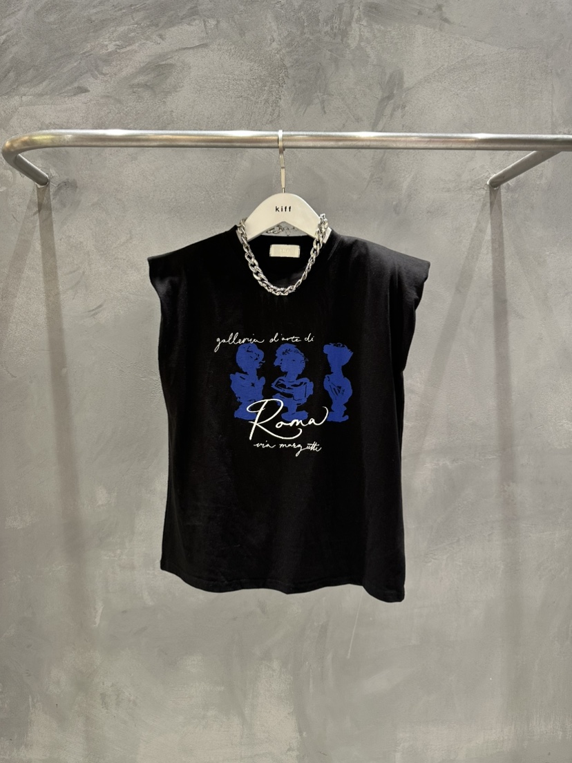 KIFF直郵韓國代購㊣女裝新款時尚25春夏休閑推薦熱賣吊帶背心KIFF吊帶/背心圖色3