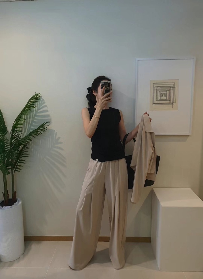 GENTLE B韓國直郵㊣女裝新款熱賣時尚推薦休閑人氣25春夏休閑褲GENTLE B休閑褲