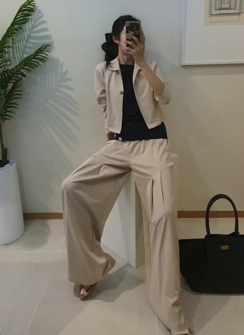 GENTLE B韓國直郵㊣女裝新款熱賣時尚推薦休閑人氣25春夏休閑褲GENTLE B休閑褲