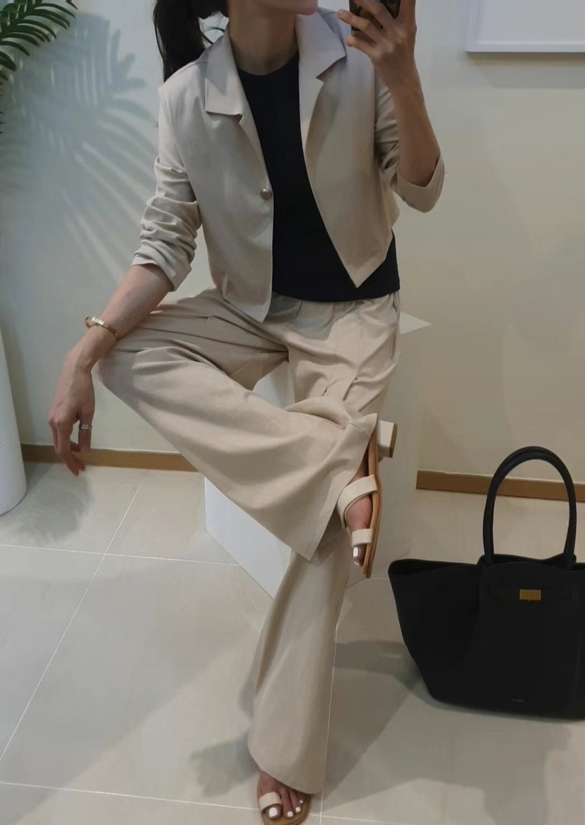 GENTLE B韓國直郵㊣女裝新款熱賣時尚推薦休閑人氣25春夏休閑褲GENTLE B休閑褲