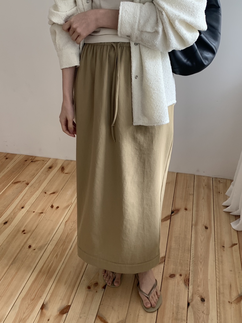 LOGARDEN韓國直郵㊣女裝新款人氣休閑推薦熱賣25春夏時尚長裙LO GARDEN長裙
