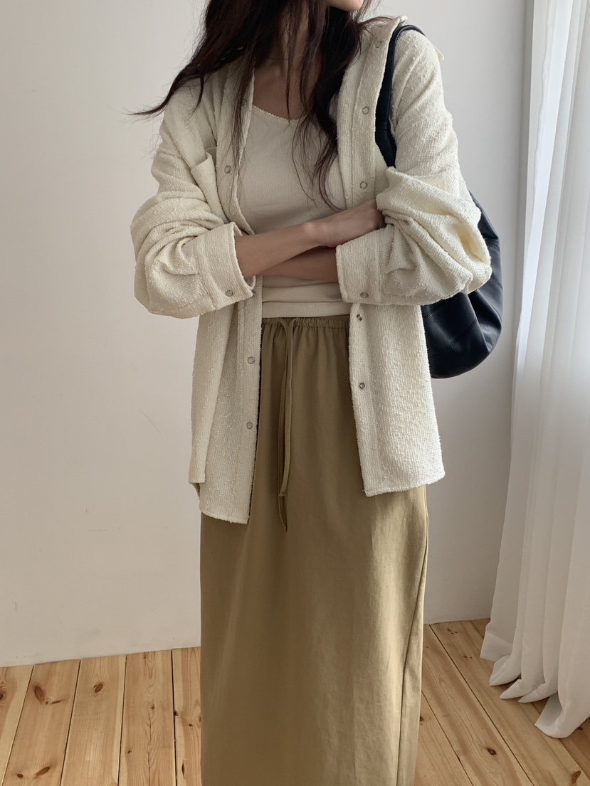 LOGARDEN韓國直郵㊣女裝新款人氣休閑推薦熱賣25春夏時尚長裙LO GARDEN長裙
