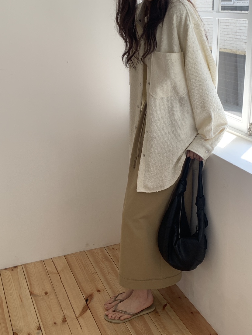 LOGARDEN韓國直郵㊣女裝新款人氣休閑推薦熱賣25春夏時尚長裙LO GARDEN長裙