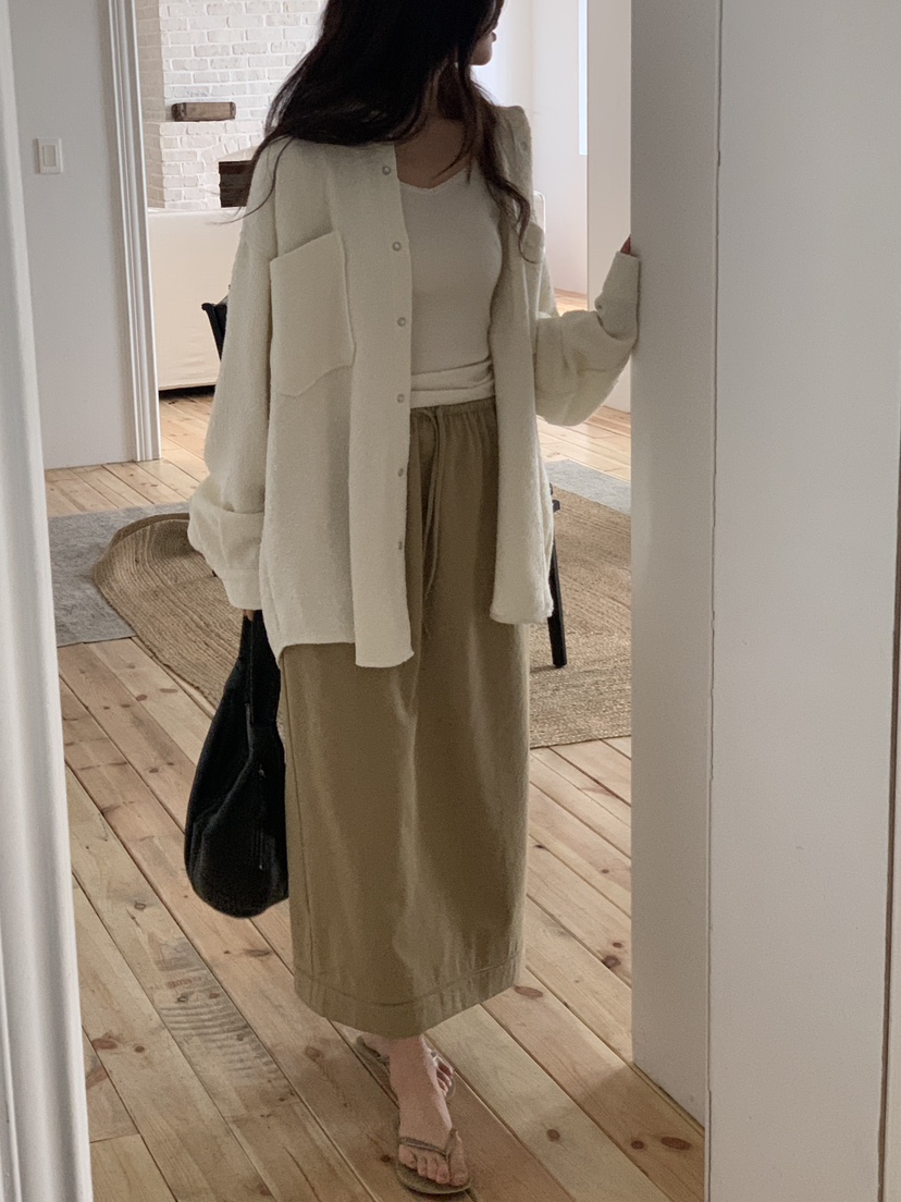LOGARDEN韓國直郵㊣女裝新款人氣休閑推薦熱賣25春夏時尚長裙LO GARDEN長裙