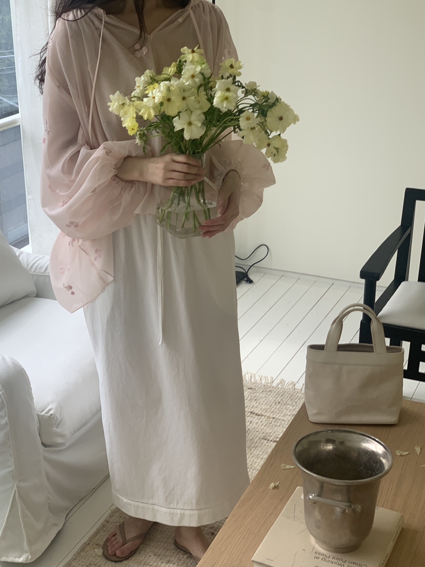 LOGARDEN韓國直郵㊣女裝新款人氣休閑推薦熱賣25春夏時尚長裙LO GARDEN長裙圖色2