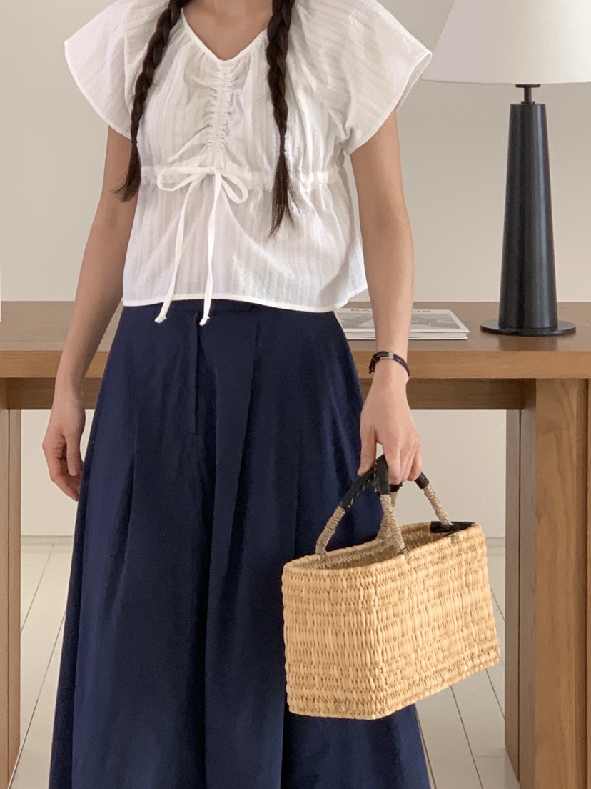 RE:OPENING韓國直郵㊣女裝新品時尚熱賣推薦休閑襯衫蕾絲衫RE:OPENING襯衫/蕾絲衫