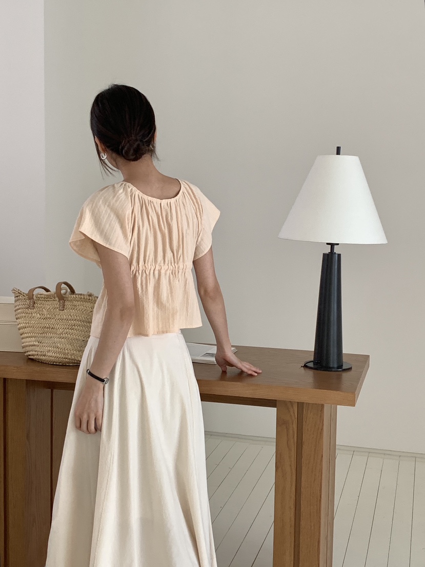 RE:OPENING韓國直郵㊣女裝新品時尚熱賣推薦休閑襯衫蕾絲衫RE:OPENING襯衫/蕾絲衫