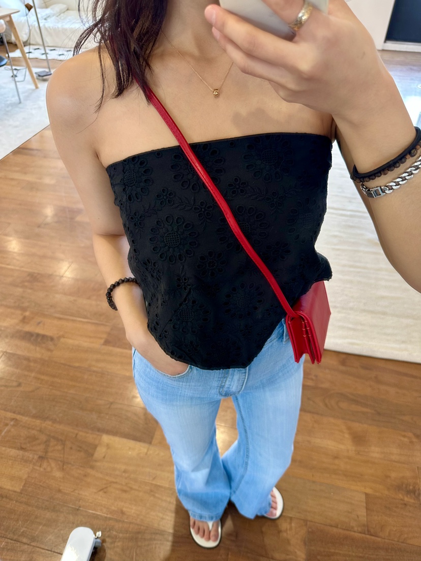 KIFF韓國㊣直郵東大門代購女裝新品人氣推薦時尚吊帶背心蕾絲KIFF吊帶/背心