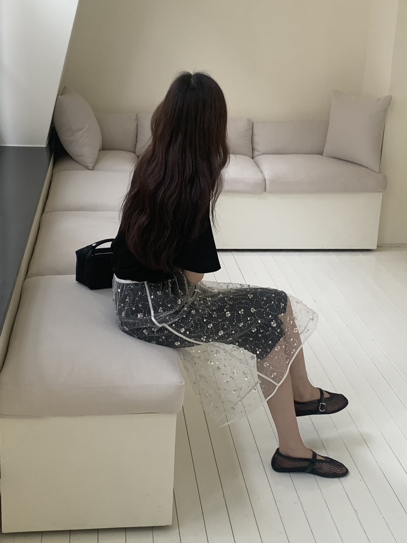 LOGARDEN直郵韓國代購㊣女裝新款人氣休閑時尚半身裙中短裙LO GARDEN半身裙/中短裙