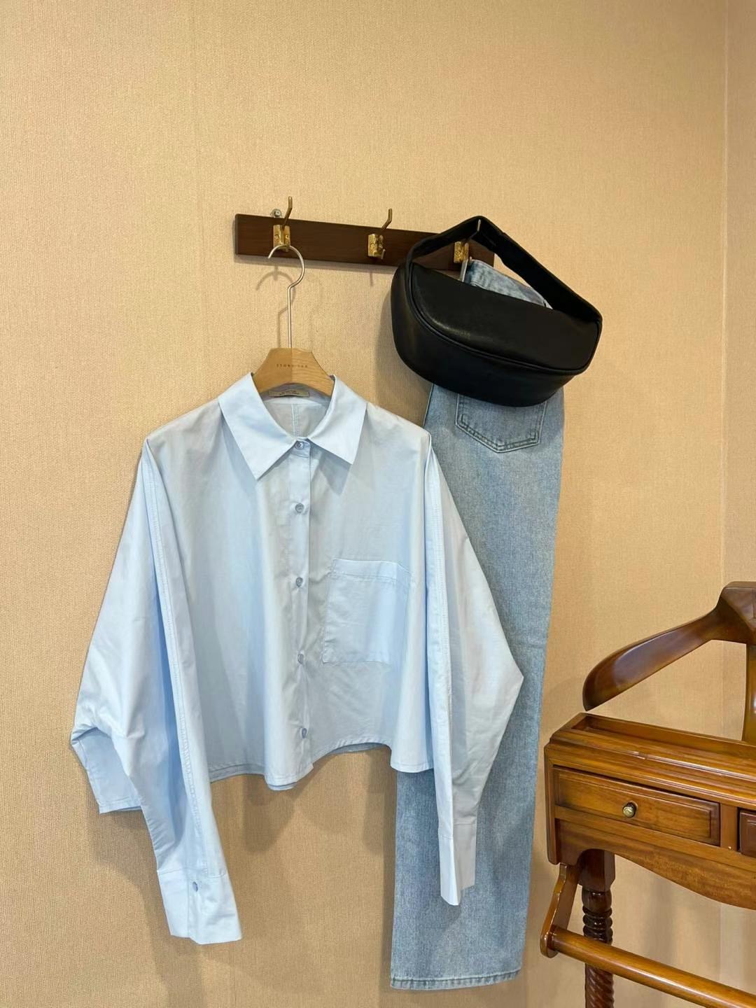 STORY TAG韓國直郵㊣女裝新品休閑時尚推薦熱賣襯衫蕾絲衫STORY TAG襯衫/蕾絲衫