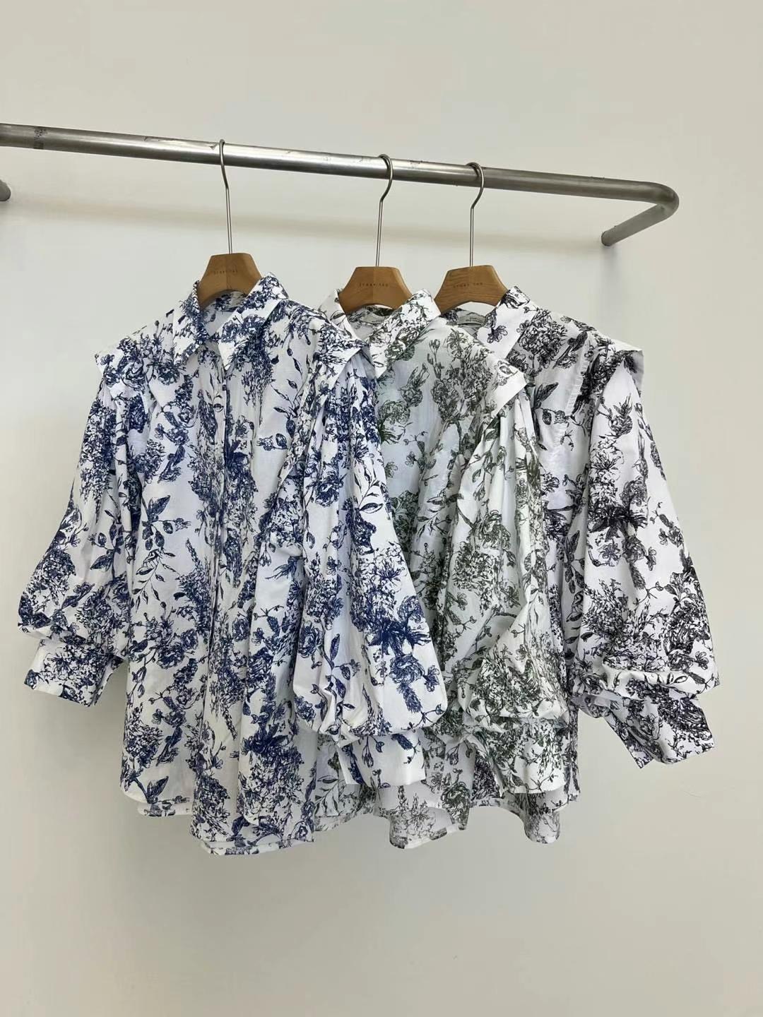 STORY TAG直郵韓國代購㊣女裝新款25春夏推薦人氣襯衫蕾絲衫STORY TAG襯衫/蕾絲衫