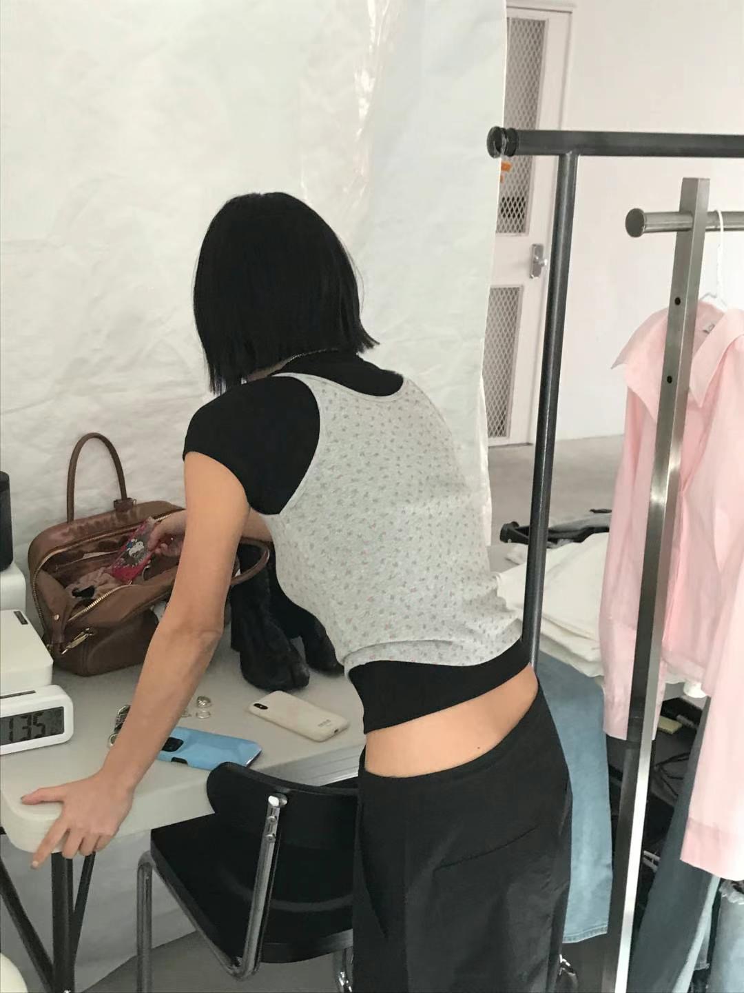 SPRING韓國直郵㊣東大門實拍女裝新款人氣25春夏時尚吊帶背心SPRING吊帶/背心