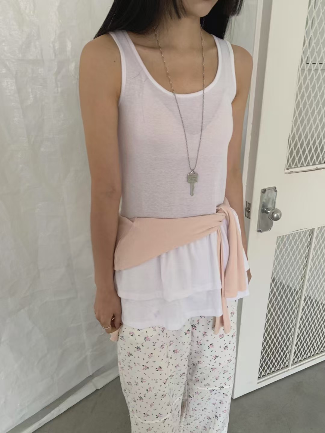 OWL直郵韓國代購㊣女裝新款熱賣人氣休閑25春夏推薦吊帶背心OWL吊帶/背心