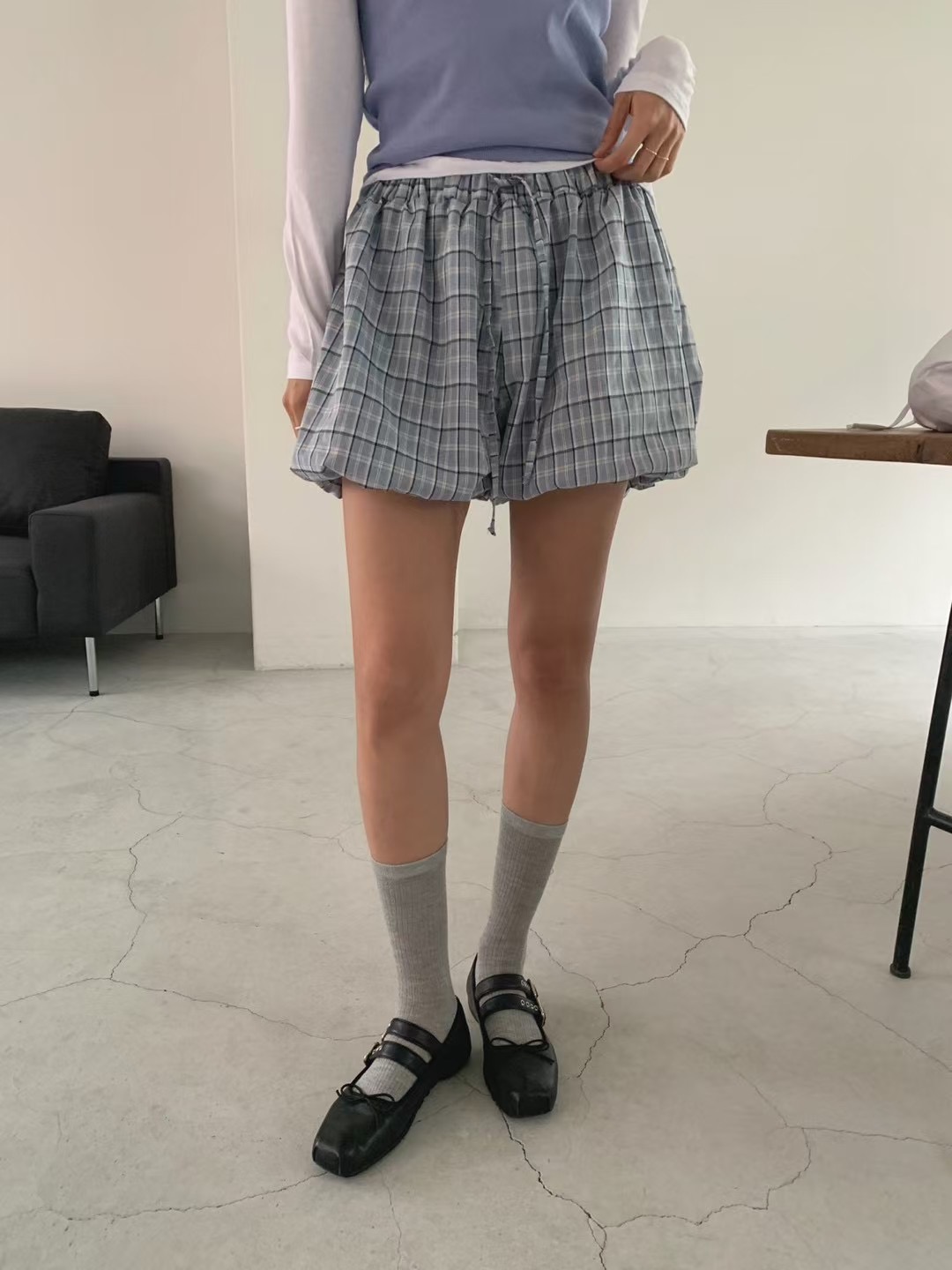 OWL韓國㊣直郵東大門代購女裝新款推薦25春夏休閑時尚人氣短褲OWL短褲