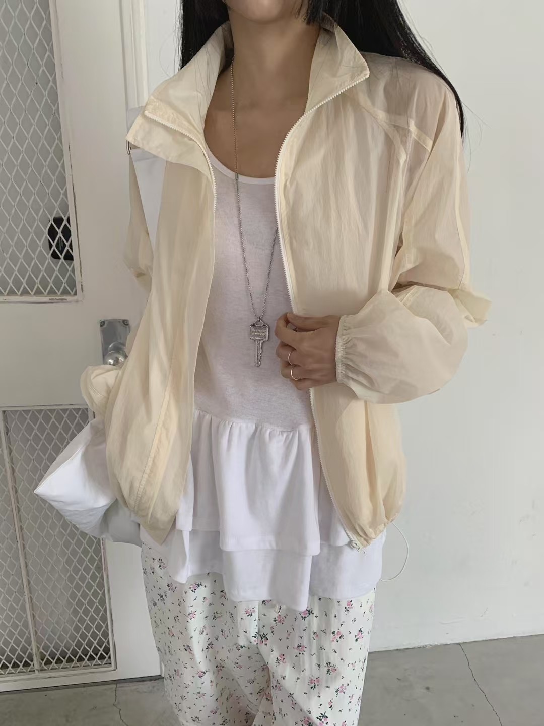 OWL韓國直郵㊣東大門實拍女裝新品人氣熱賣25春夏休閑推薦夾克OWL夾克