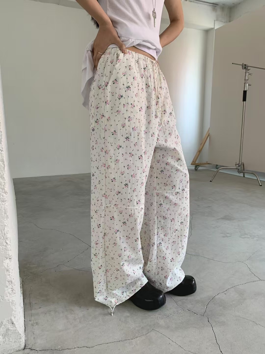OWL韓國直郵㊣東大門實拍女裝新品25春夏時尚人氣休閑休閑褲OWL休閑褲