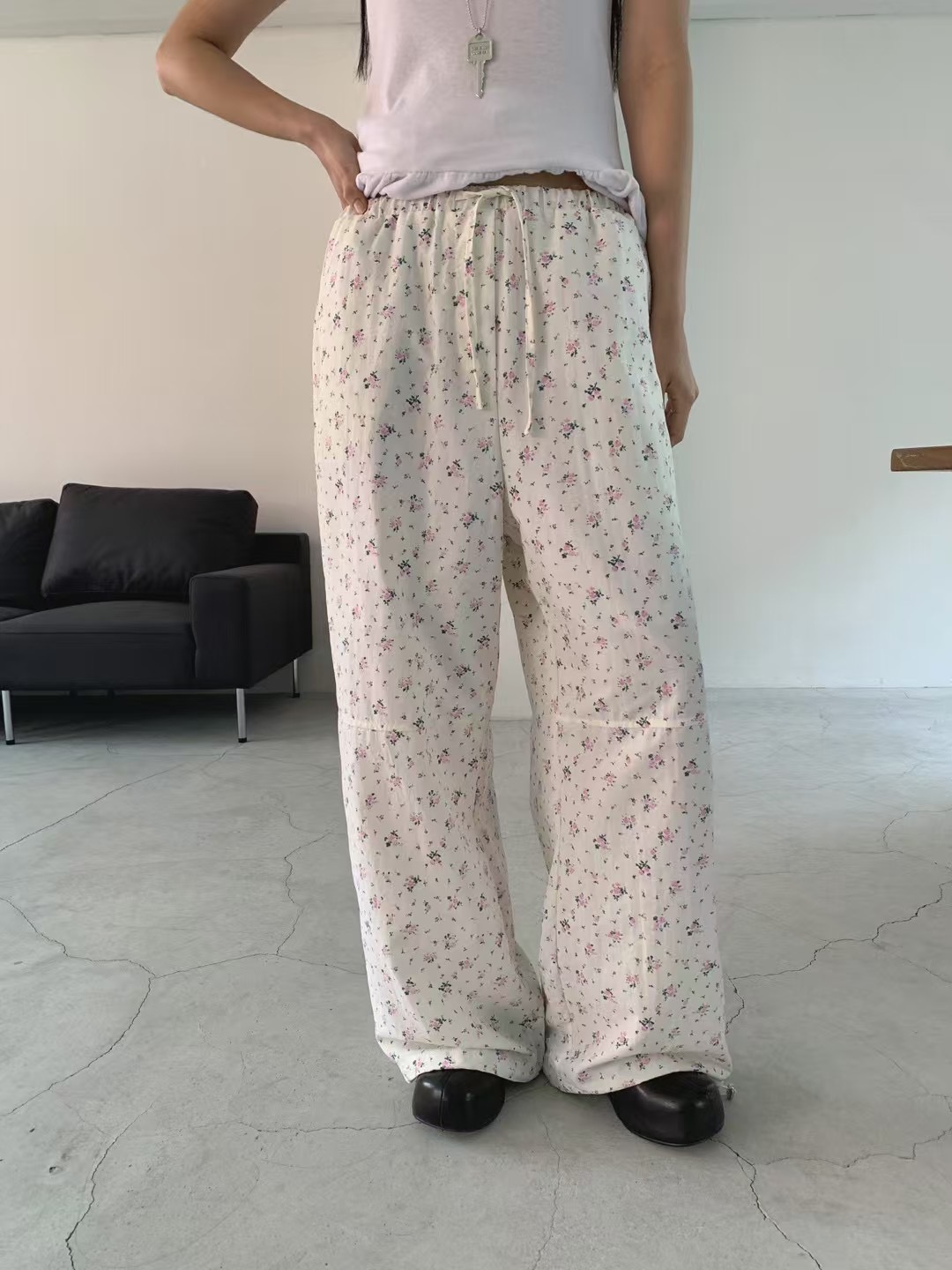 OWL韓國直郵㊣東大門實拍女裝新品25春夏時尚人氣休閑休閑褲OWL休閑褲