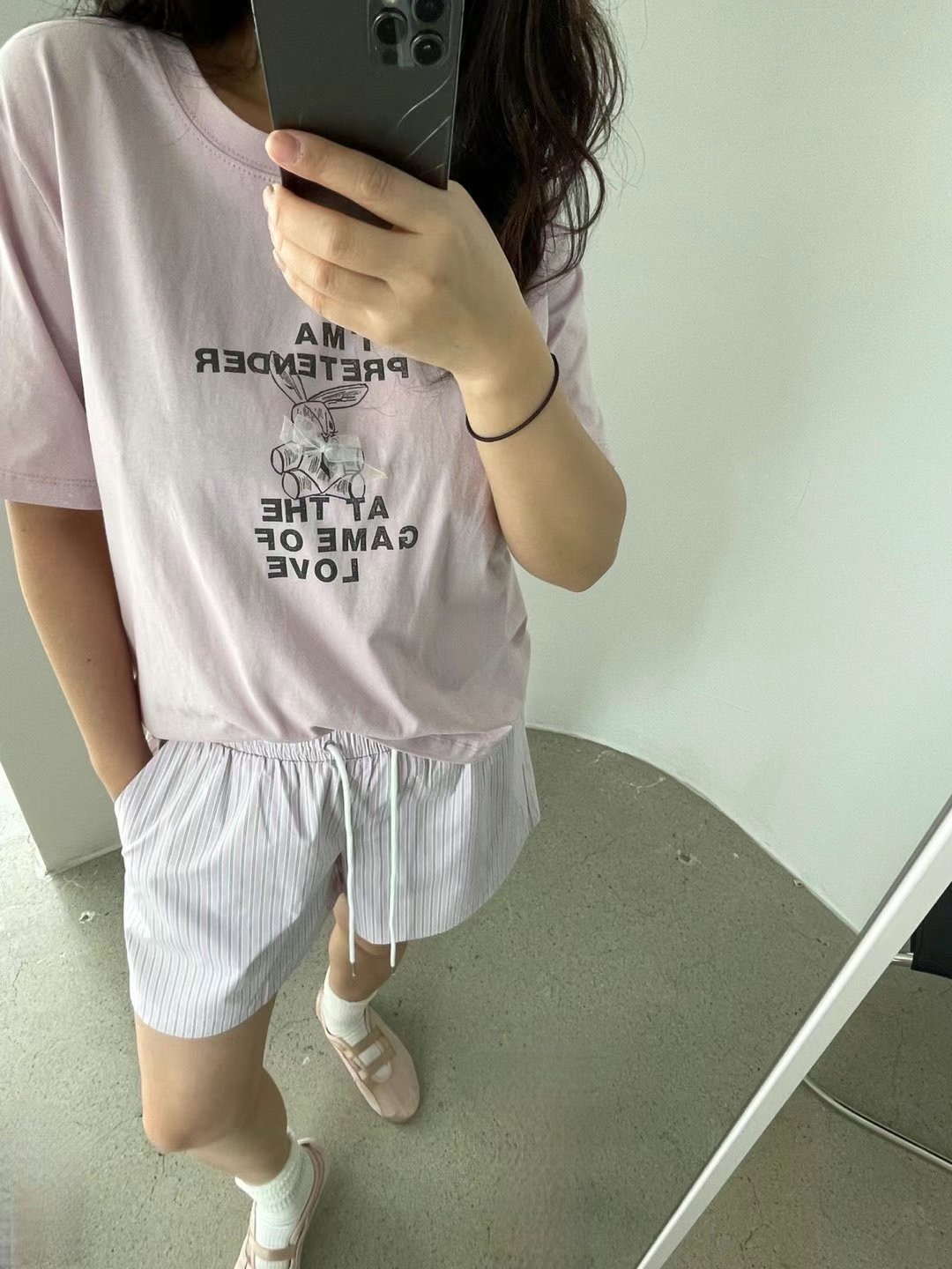 LABELPLUS31韓國直郵㊣東大門實拍女裝新品人氣時尚T恤兔子LABELPLUS31T恤圖色2