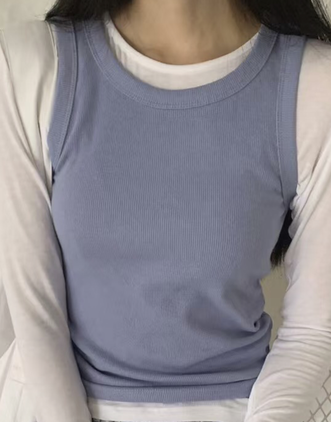 OWL直郵韓國代購㊣女裝新款推薦25春夏人氣休閑時尚吊帶背心OWL吊帶/背心圖色2