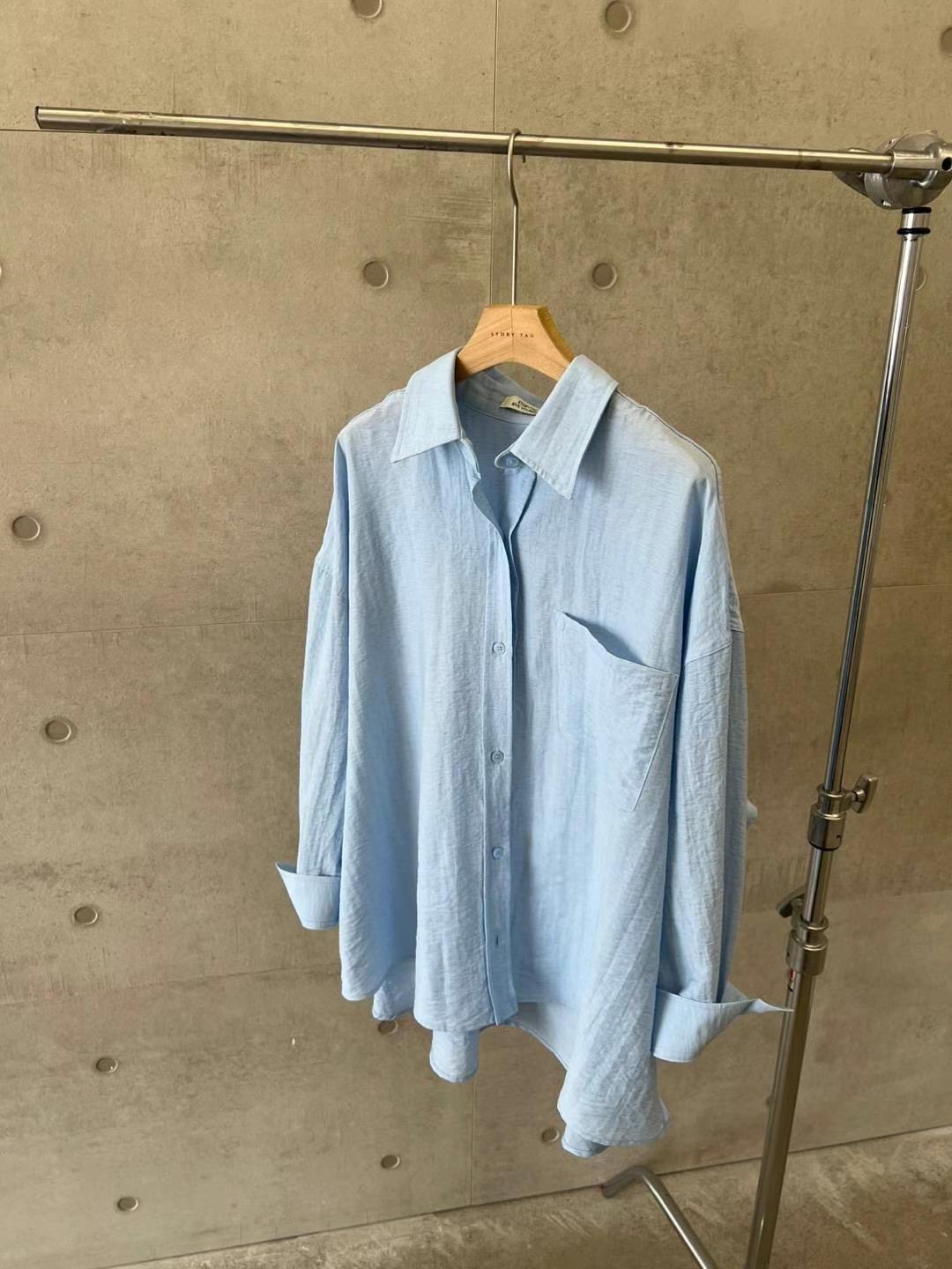 STORY TAG韓國直郵㊣東大門實拍女裝新品休閑25春夏襯衫蕾絲衫STORY TAG襯衫/蕾絲衫圖色3