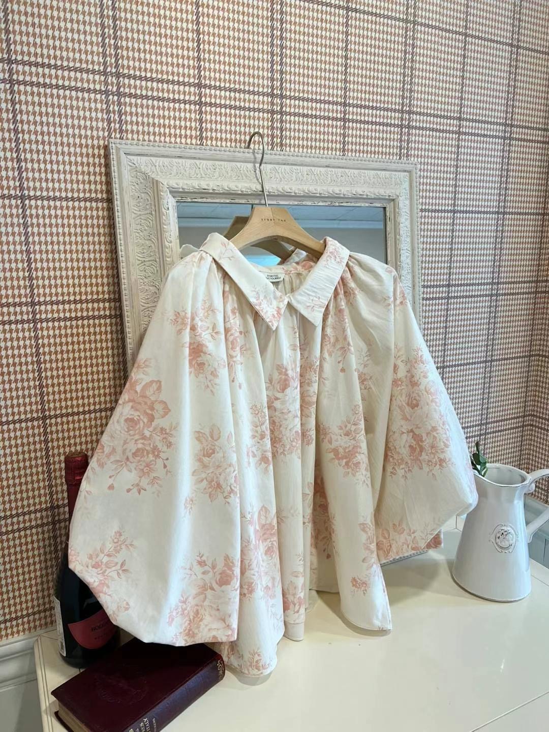 STORY TAG韓國㊣直郵東大門代購女裝新品推薦時尚襯衫蕾絲衫STORY TAG襯衫/蕾絲衫