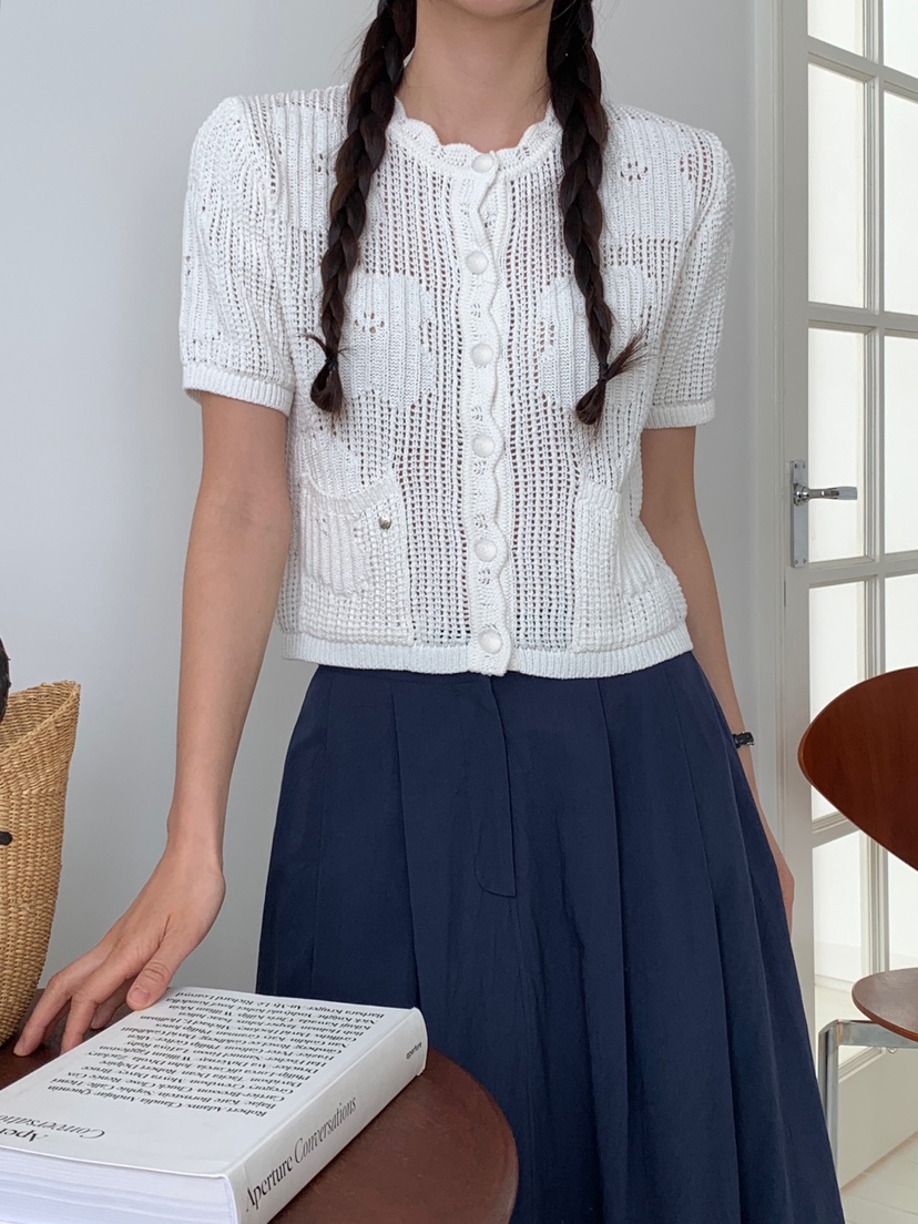 RE:OPENING韓國直郵㊣女裝新品熱賣休閑時尚推薦25春夏針織衫RE:OPENING針織衫