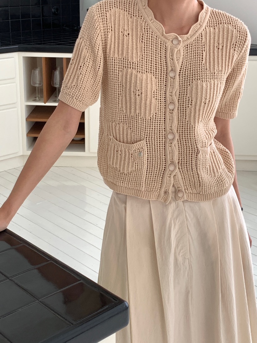 RE:OPENING韓國直郵㊣女裝新品熱賣休閑時尚推薦25春夏針織衫RE:OPENING針織衫