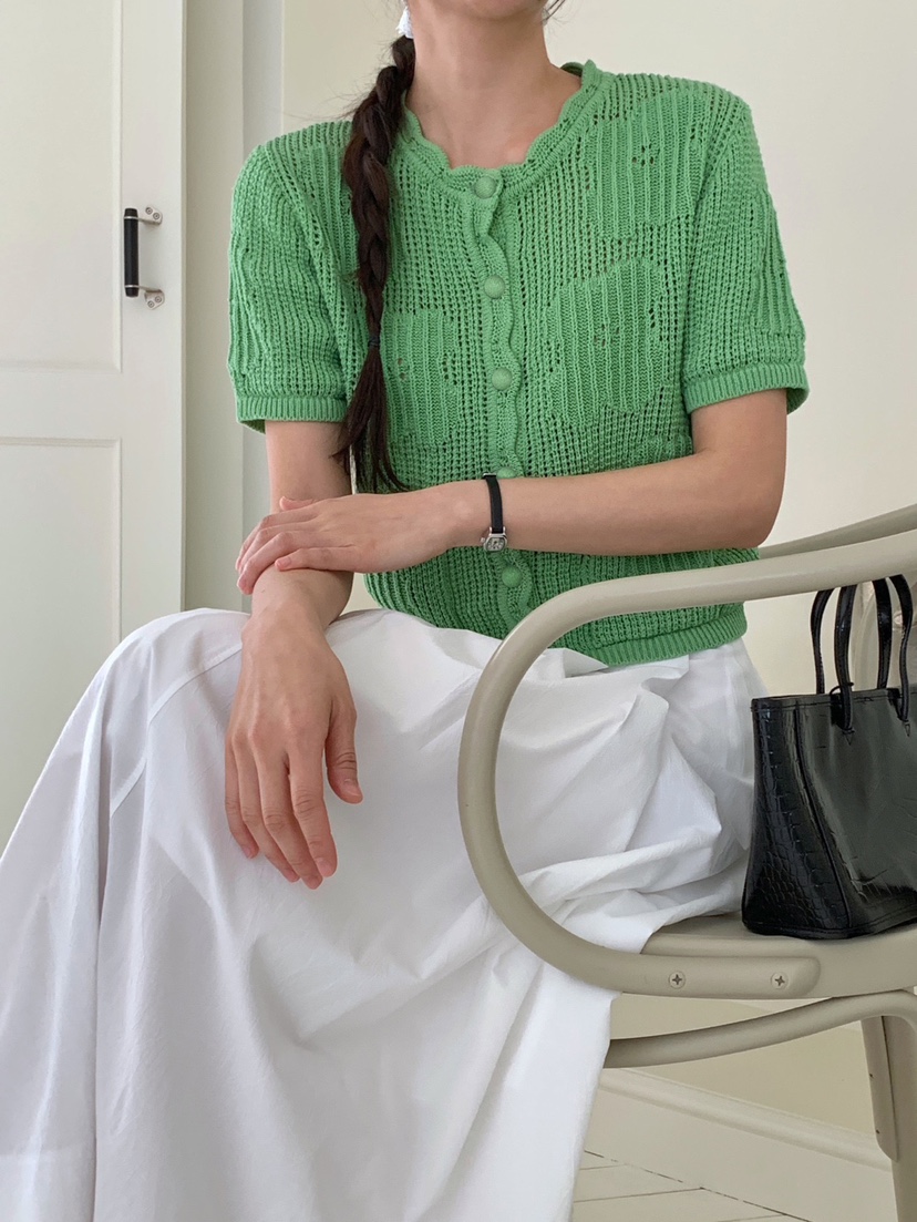 RE:OPENING韓國直郵㊣女裝新品熱賣休閑時尚推薦25春夏針織衫RE:OPENING針織衫