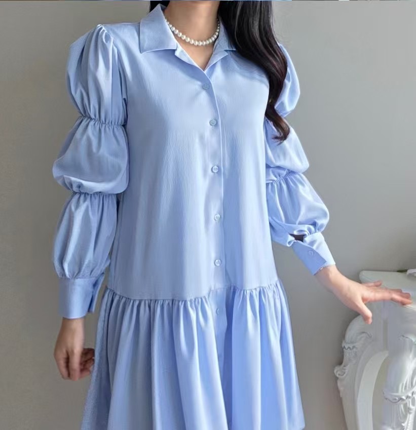 ALLURE韓國㊣直郵東大門代購女裝新品人氣休閑熱賣連衣裙綁帶ALLURE連衣裙