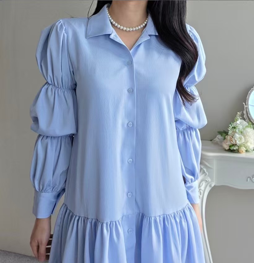 ALLURE韓國㊣直郵東大門代購女裝新品人氣休閑熱賣連衣裙綁帶ALLURE連衣裙