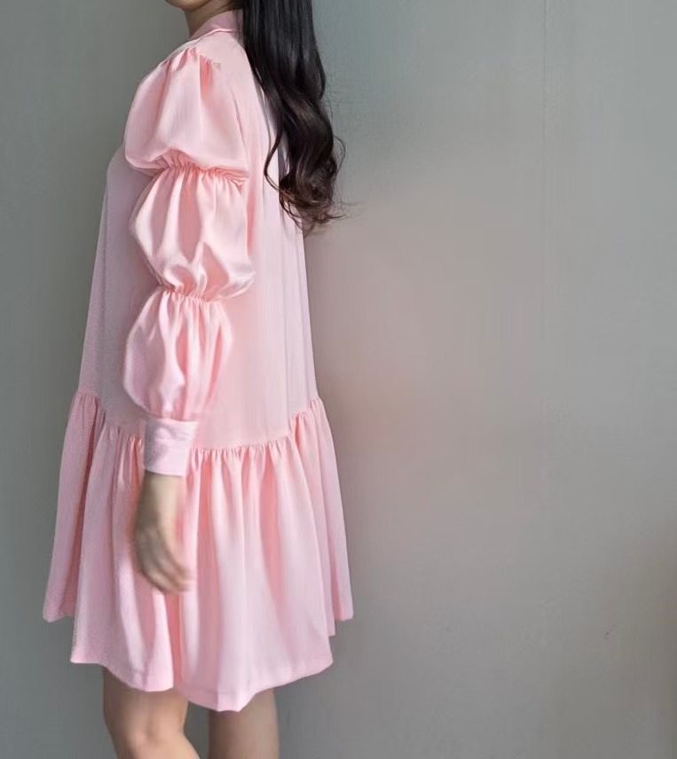 ALLURE韓國㊣直郵東大門代購女裝新品人氣休閑熱賣連衣裙綁帶ALLURE連衣裙