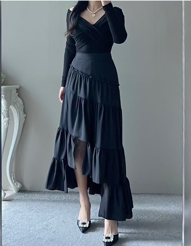 ALLURE直郵韓國代購㊣女裝新款人氣休閑時尚熱賣半身裙中短裙ALLURE半身裙/中短裙