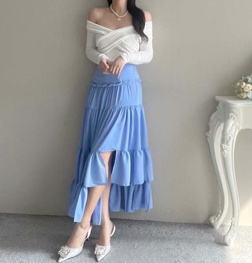 ALLURE直郵韓國代購㊣女裝新款人氣休閑時尚熱賣半身裙中短裙ALLURE半身裙/中短裙