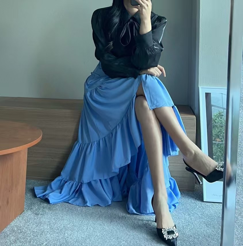 ALLURE直郵韓國代購㊣女裝新款人氣休閑時尚熱賣半身裙中短裙ALLURE半身裙/中短裙