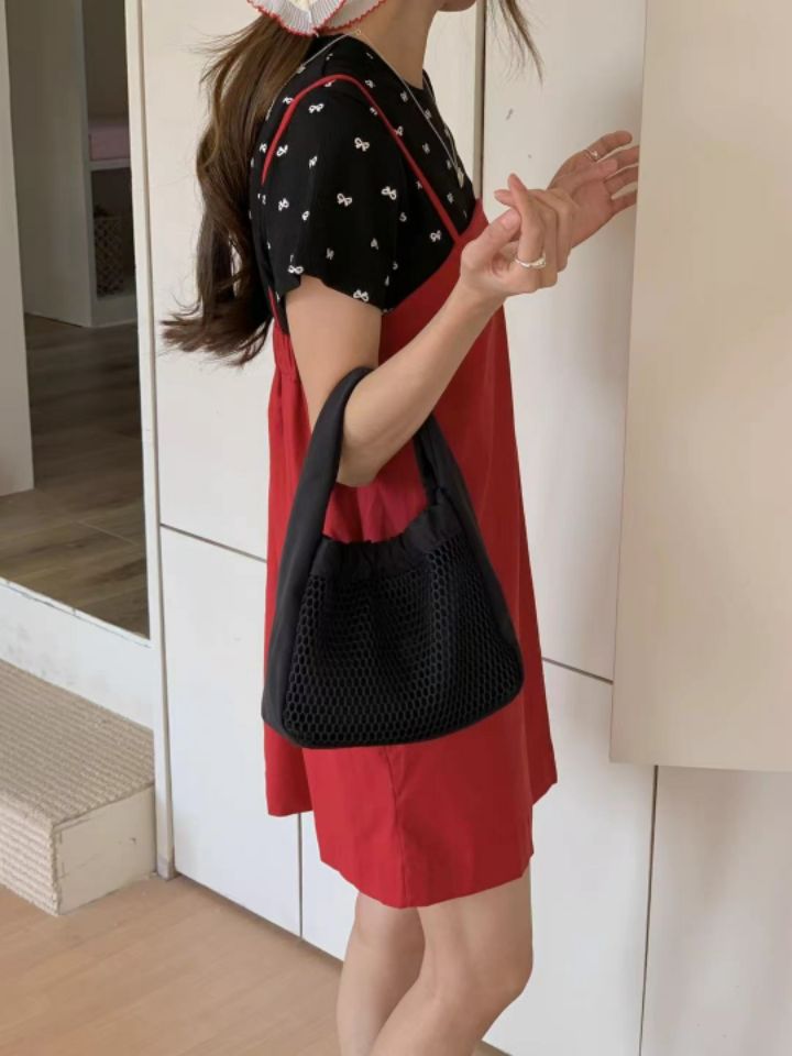TROUVAILLE韓國㊣直郵東大門代購女裝新品熱賣推薦時尚手提包TROUVAILLE手提包圖色2